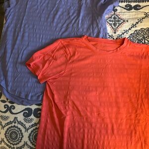 DSG Coral and Purple drifit shirts